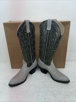 New Women’s Gray Kenny Roger’s Cowboy Boots. 40702 5 M. 3-55