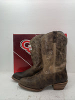 New Men’s Brown Dingo Cowboy Boots. 5771 10 E W. 7-20