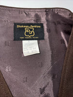 New Women’s Brown Dickson-Jenkins Vest 8/30 #7053 WW-22