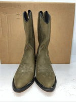 New Women’s Green Texas Brand Cowboy Boots. L  9302 6.5 6 1/2 M. 19-139
