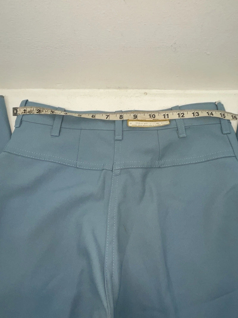 New Vintage Blue Dickson Jenkins Polyester Pants #5519 OO-63