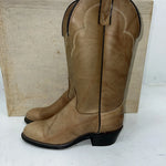 New Women’s Tan Texas Brand Cowboy Boots. 4901 6 M. 20-88