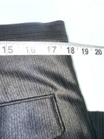 New Vintage Black Circle S Polyester Pants #CP5091 XX-86