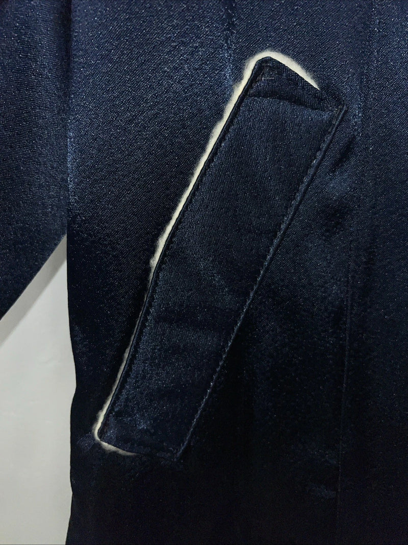 New Men SIMCO Blue Wool Jacket 12 #6274 LL-46