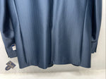 New Men’s Circle S Blue Suit Jacket 52L #24244 Y-610