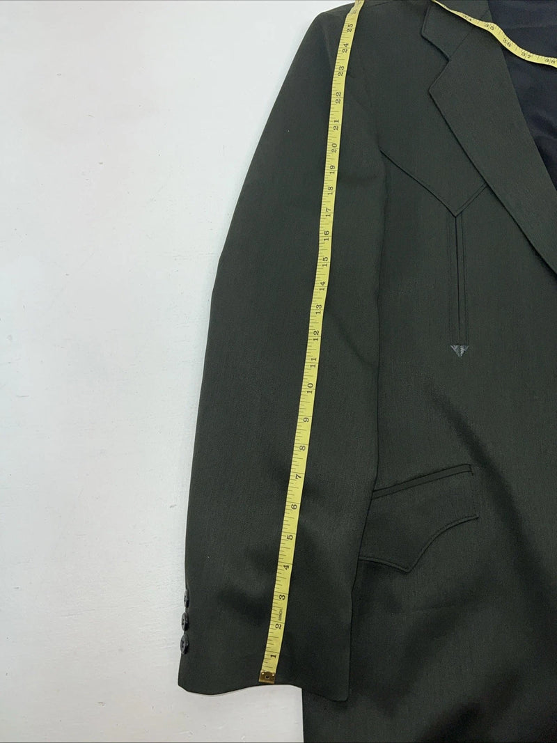 New Men’s Mesquite Green Suit Jacket 48R #5581 Y-605