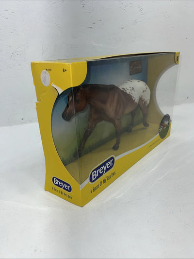 New In Box Breyer Chocolatey Appaloosa Stallion Horse. #1842 R-7