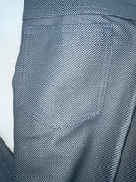 New Vintage Black Speckled Miller Polyester Pants #2624 3A-80