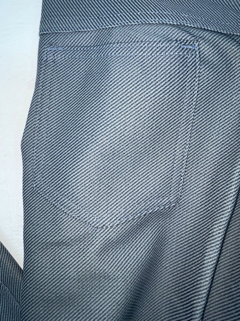 New Vintage Black Speckled Miller Polyester Pants #2624 3A-80