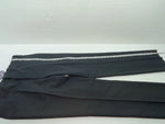 New Vintage Black Circle S Polyester Pants #CP4793 XX-63
