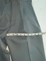 New Vintage Green Circle S Polyester Pants #F84 VV-43
