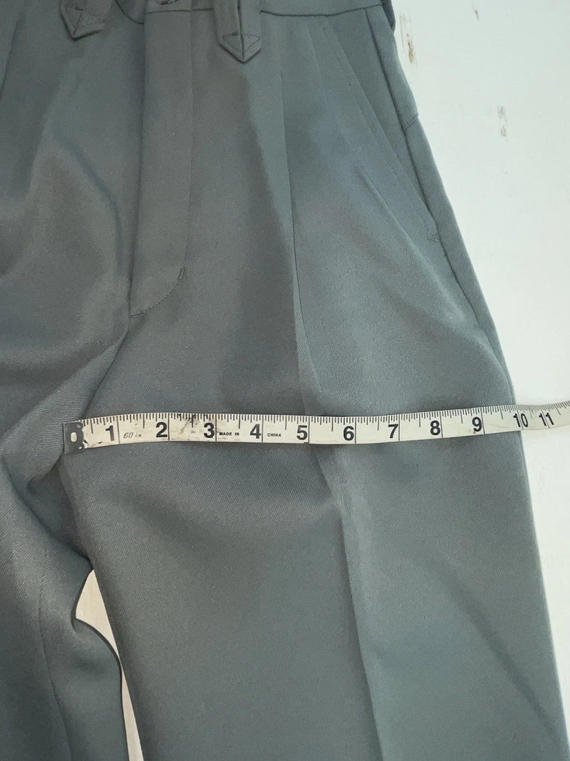 New Vintage Green Circle S Polyester Pants #F84 VV-43