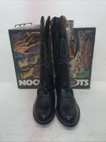 New Men’s Black Nocona Cowboy Boots. 8001 7.5 7 1/2 E E E. 3-152
