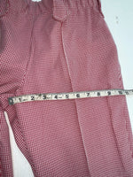New Vintage Red Checkered Dickson Jenkins Polyester Pants #534 VV-72
