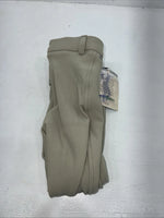 New Children’s Tan Sport Riders Classic Knee Patch Breeches. 4 041565 C-36