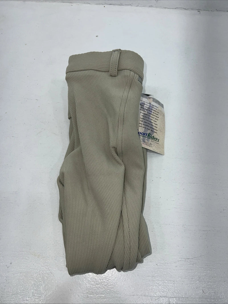 New Children’s Tan Sport Riders Classic Knee Patch Breeches. 4 041565 C-36