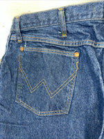 New Men’s Wrangler Cowboy Cut Classic Fit Long Rise Denim Jeans. 19/20x34 K-12
