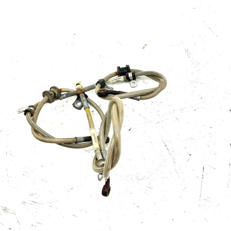 2004 John Deere Trail Buck 650 EXT OEM Front Brake Line 705600290 AJ1