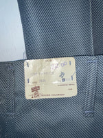 New Vintage Blue Miller Polyester Pants #2624 VV-60
