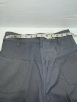 New Vintage Gray Speckled Polyester Pants #2624 SS-75