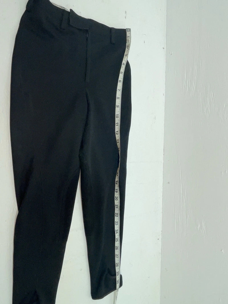 New Vintage Black Polyester Pants SS-91