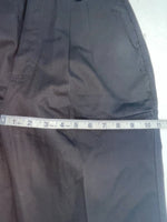 New Vintage Black Wrangler Polyester Pants #WW095WL ZZ-19