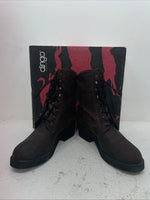 New Men’s Brown Lace Up Dingo Cowboy Boots. 02307 10 M. 7-66