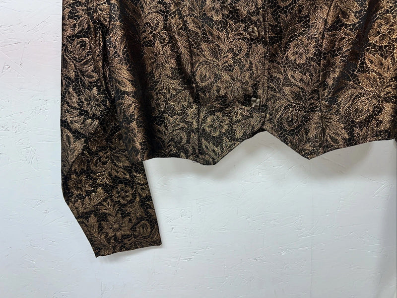 New Women’s Gold 1849 Authentic Ranchwear Western Show Jacket L #2750 UU-50