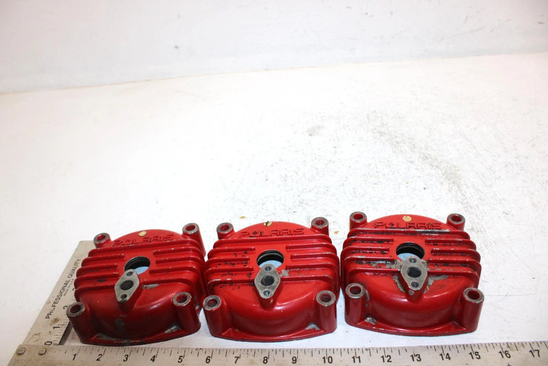 2002 Polaris Virage Oem Cylinder Head Cover Set Of 3 5630527-093 JP32