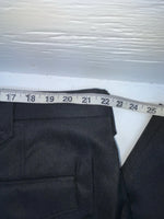 New Vintage Black Circle S Polyester Pants #CP4793 OO-35