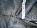 New Vintage Black Circle S Polyester Pants #CP4793 OO-96