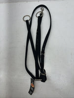 New Black Nylon Fabtron Running Martingale #NP52-5 EE-8