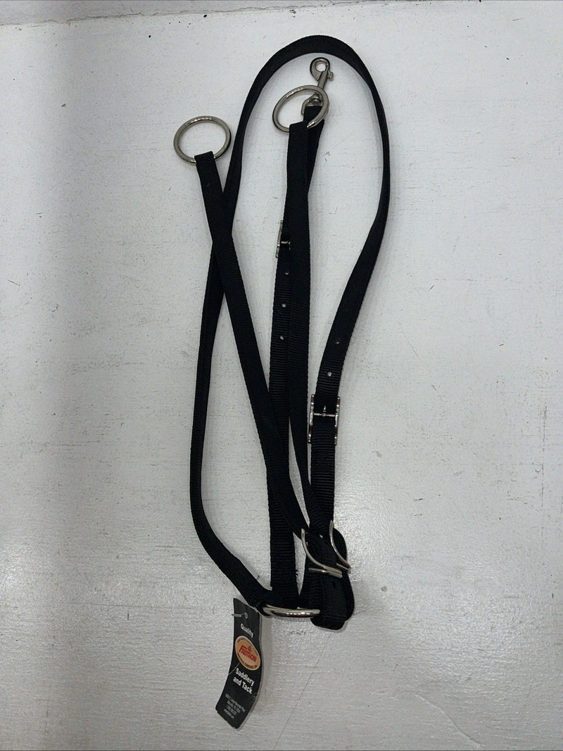 New Black Nylon Fabtron Running Martingale #NP52-5 EE-8