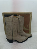 New Women’s Cream Acme Cowboy Boots. 3423 5 M. 2-58