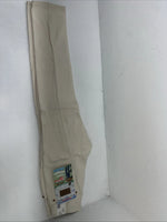 New Women’s Cowboy Cut White Denim Jeans. 15x34 J-8