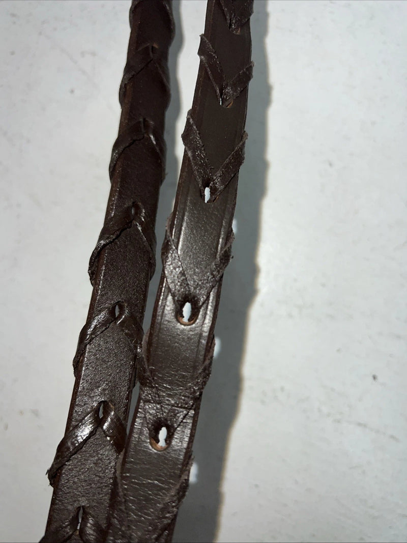New Silver Fox Brown Cob Snaffle Bridle #20-1135-7-0 BB-16
