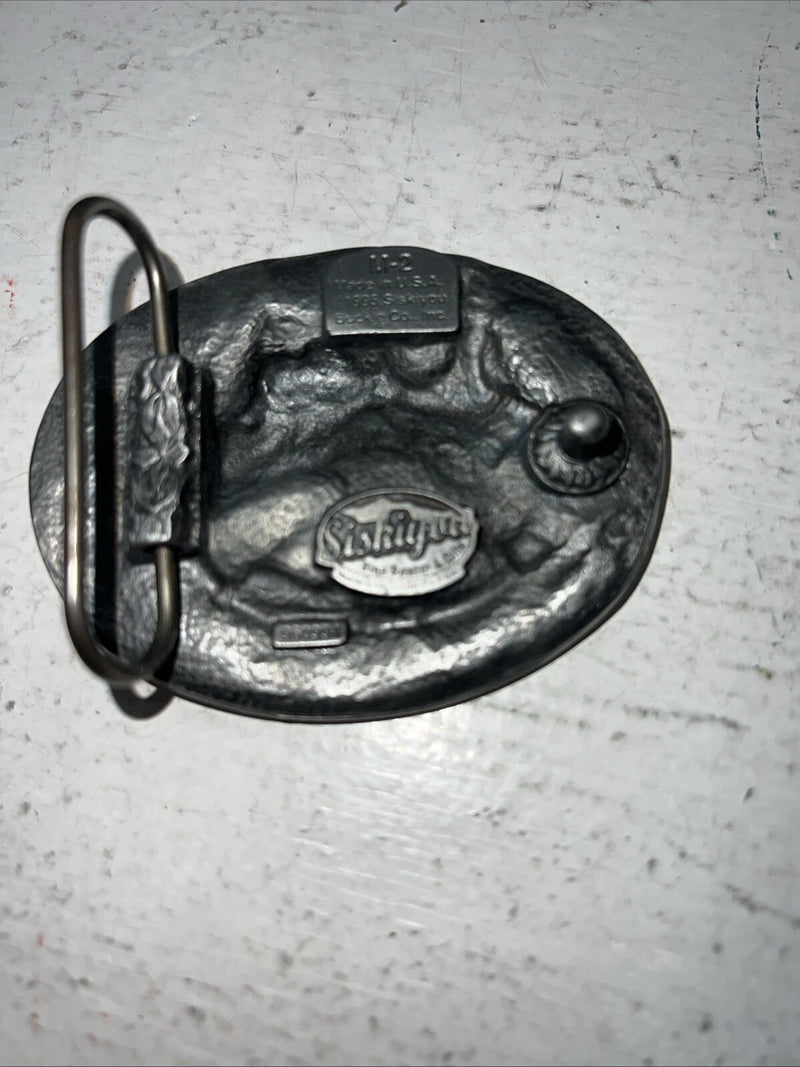 New Children’s Siskiyou Black Gold Horse Head Belt Buckle. 960994 F-20