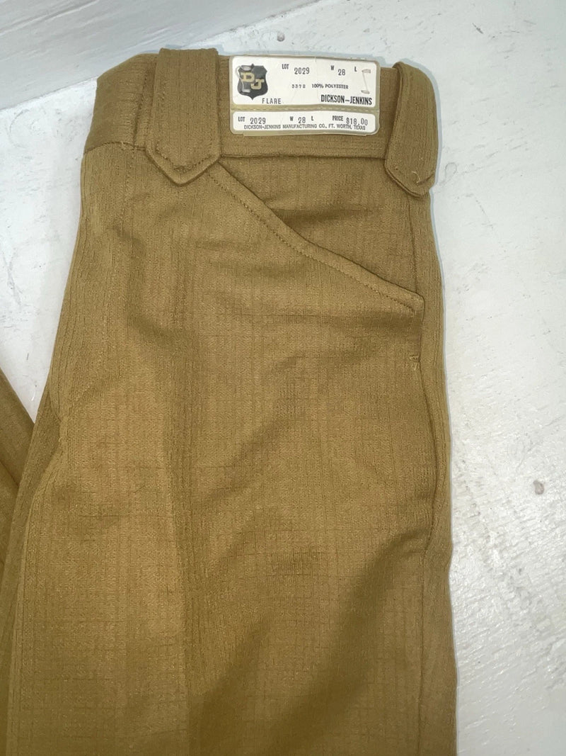 New Vintage Green Dickson Jenkins Polyester Pants #2029 3A-84