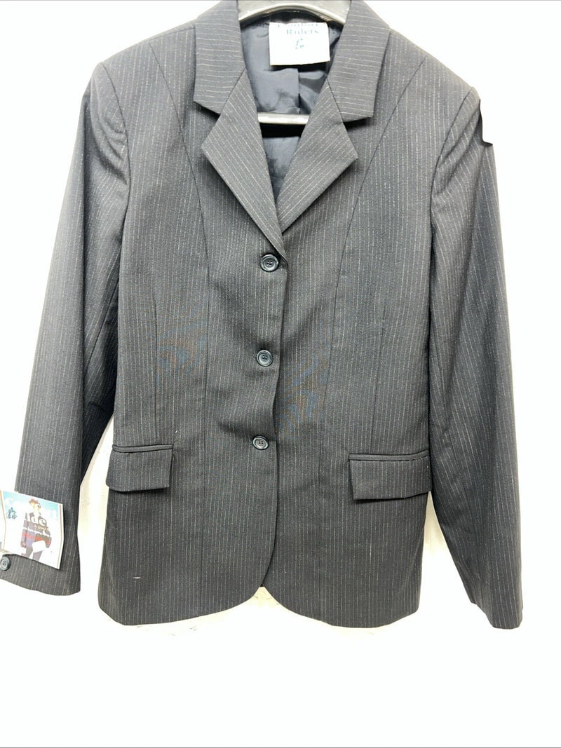 New Women’s Comfort Riders Blue Hunt Meister Riding Coat 12 Long JJ-603
