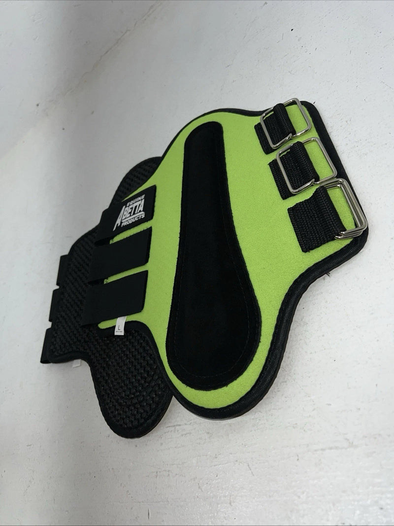 New Green ABetta Front English Splint Boots #42925ASL HH-9