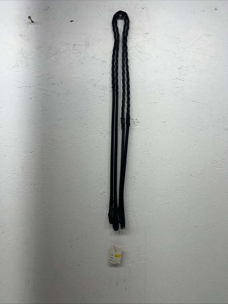 New Imperial Brown Genuine Leather Braided 3/8” English Reins #15024 Y-19