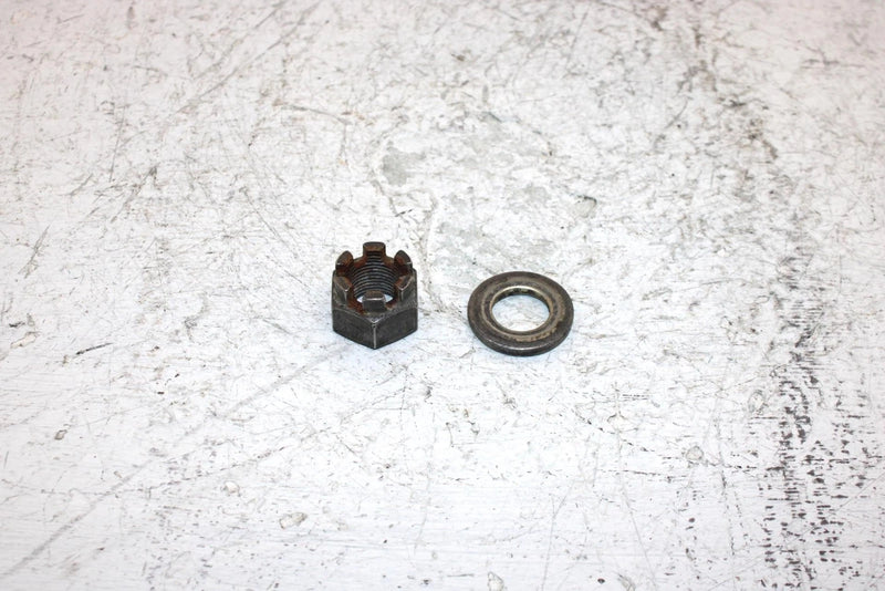 1998 Kawasaki Bayou 300 Oem Right Axle Nut And Washer 42045-018 AK17