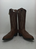 New Men’s Brown Texas Brand Cowboy Boots. 8901 11 E W. 8-88