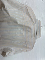 New Men’s H Bar C Multicolor Stripe Long Sleeve Pearl Snap 15.5 Medium K-95