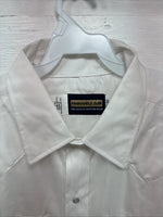 New Men’s Panhandle Slim White Long Sleeve Pearl Snap 18.5 2XL AA-114