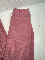 New Vintage Red Checkered Dickson Jenkins Polyester Pants #534 VV-71