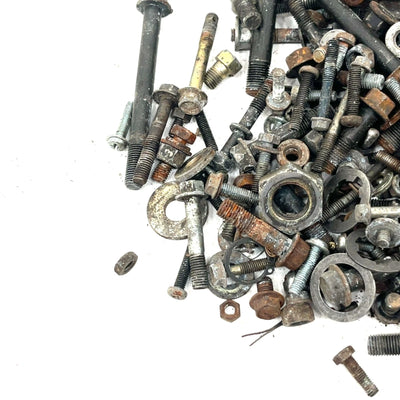 1986 Suzuki Quadrunner 185 OEM Nut Bolt Spacer Hardware Kit AS33