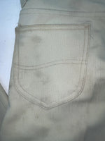 New Vintage Cream Lee Polyester Pants #2084612 3A-33