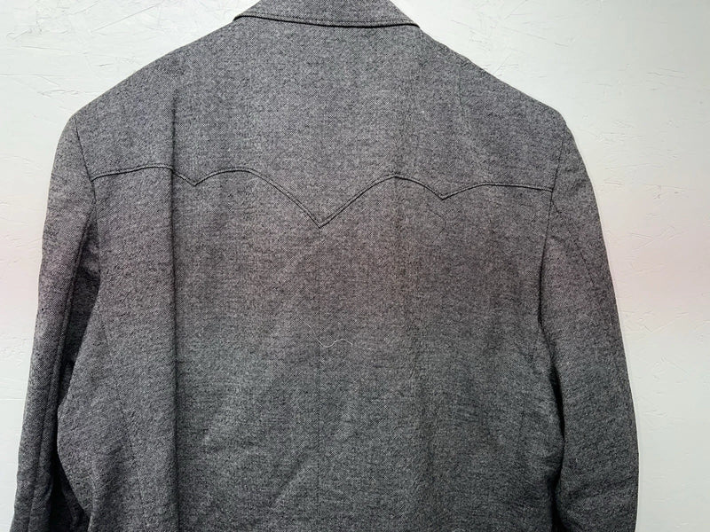 New Men’s Circle S Gray Suit Jacket 56L #24244 CC-604