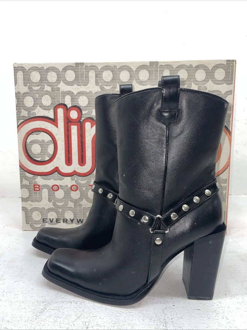 New Women’s Black Dingo Cowboy Boots. D 102270 7.5 7 1/2 M. 17-21